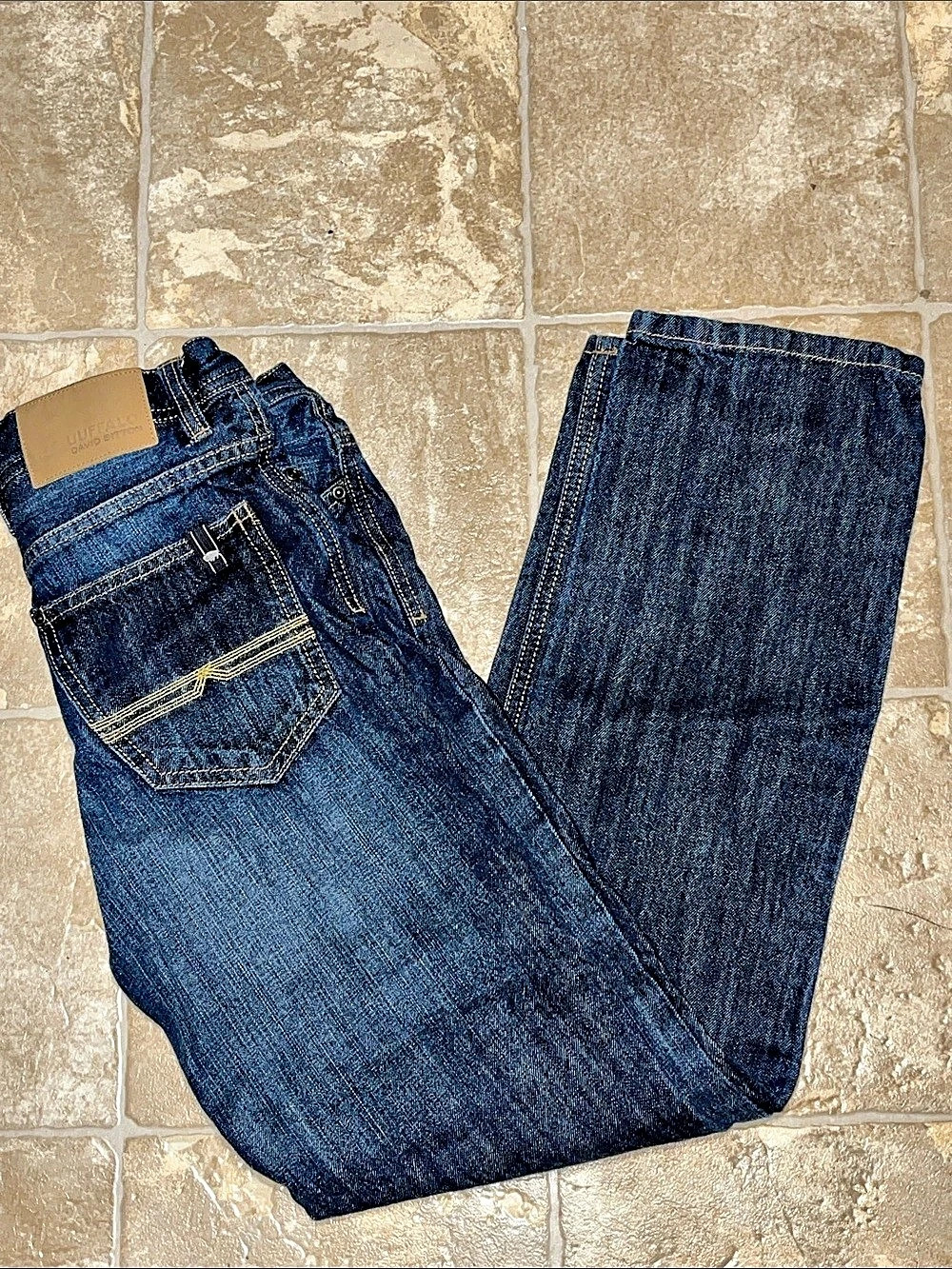 Buffalo David Bitton Evan Boys 16 Blue Jeans